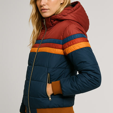LINJA Stockholm™ | Vadderad Huvjacka