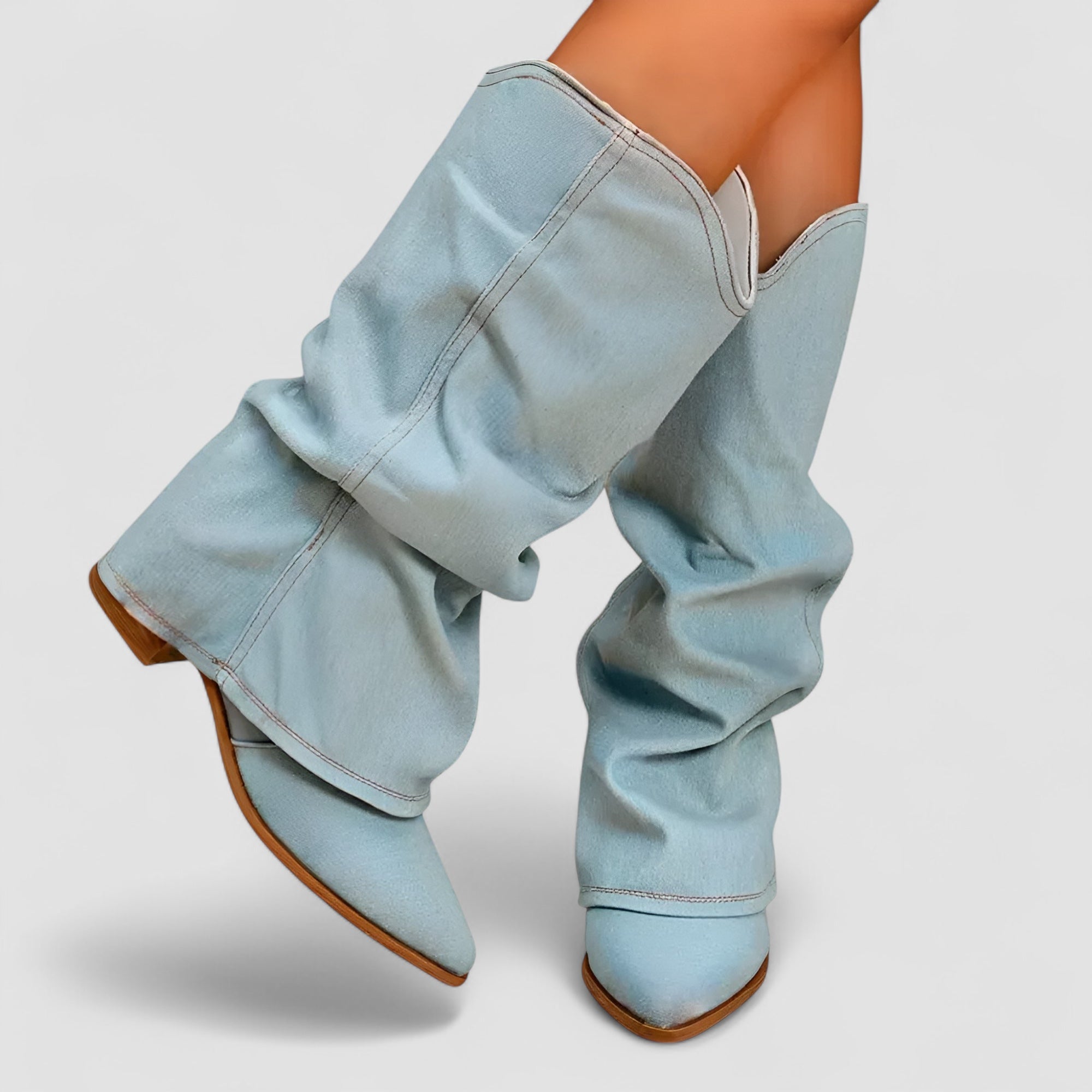 LINJA Stockholm™ | Denimstövlar