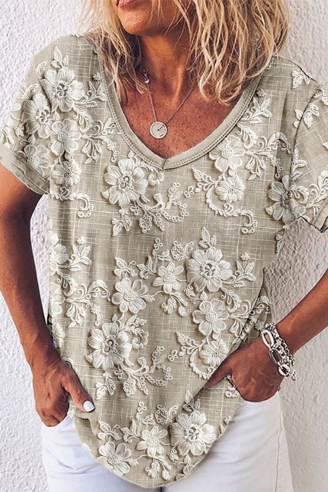 LINJA Stockholm™ | T-shirt Petalo al Tramonto