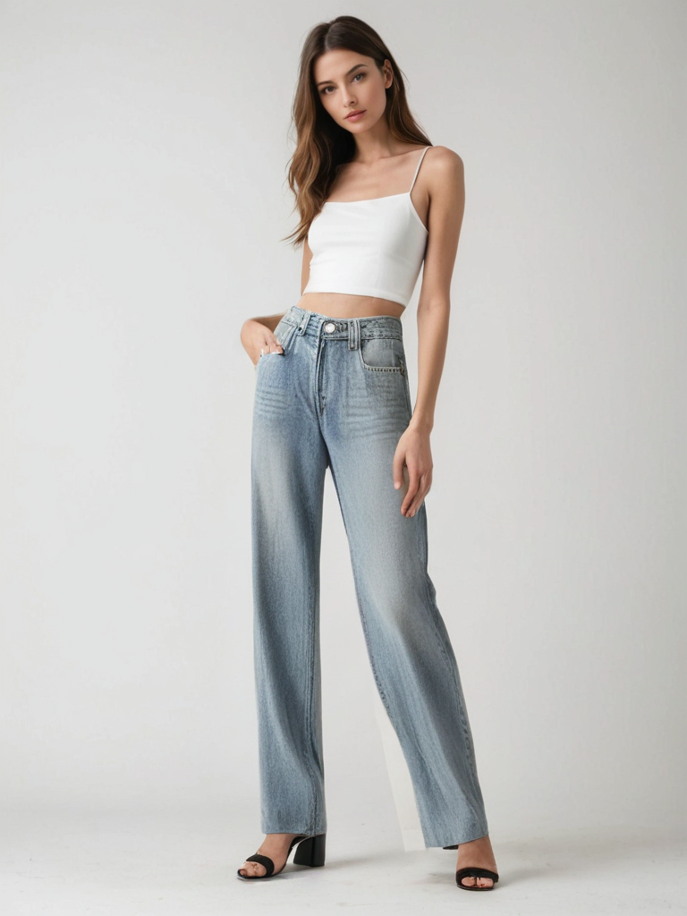 LINJA Stockholm™ | Vintage Utsvängd Jeans