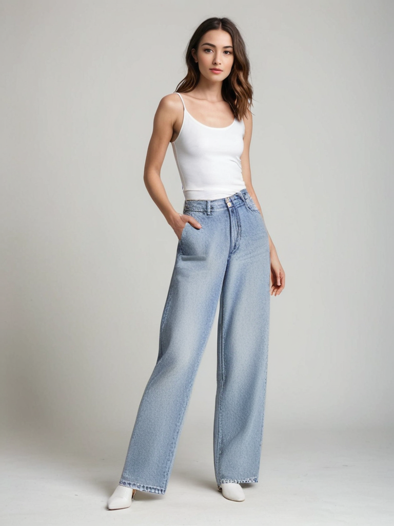 LINJA Stockholm™ | Jean Patchwork Zerstört