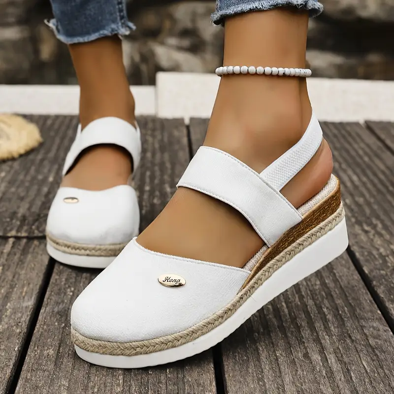 LINJA Stockholm™ | Ortopediska Sandaler med Platå, Ventilerande och Avslappnade