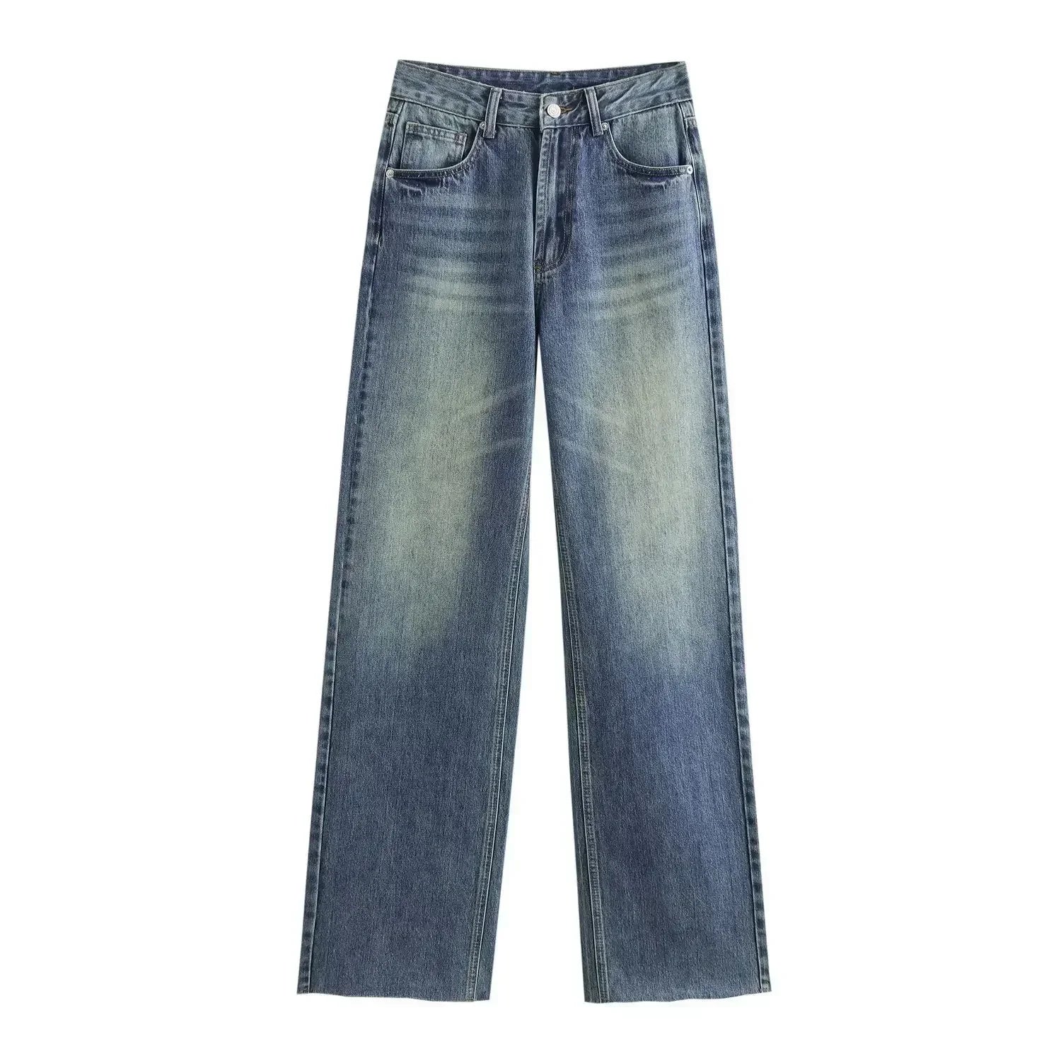LINJA Stockholm™ | Jean Large Effet Usé