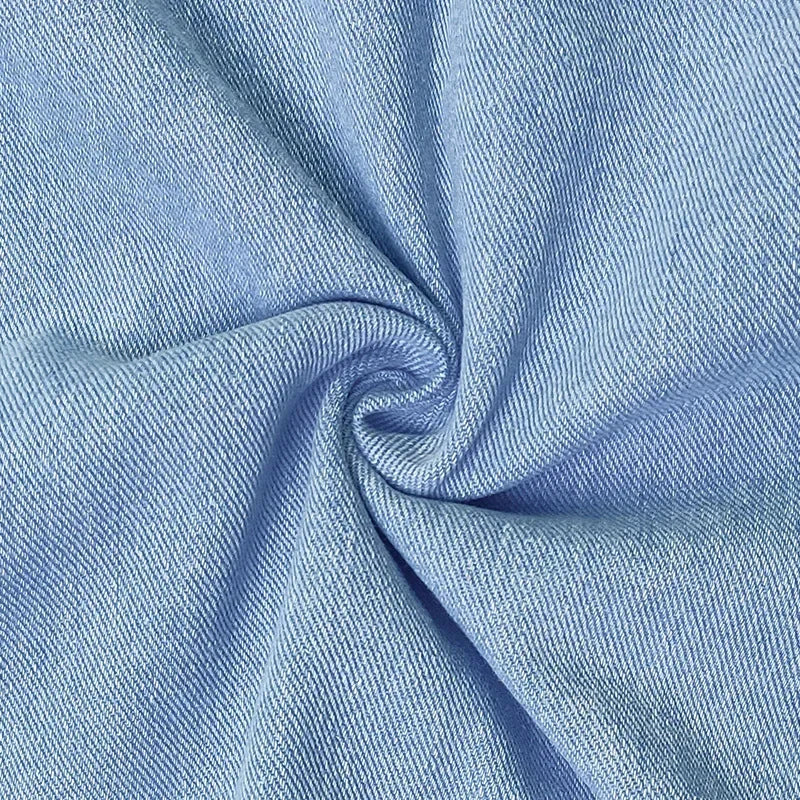 LINJA Stockholm™ | Avslappnad Sommarklänning i Denim